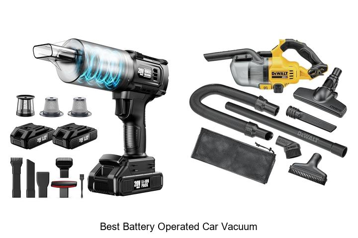 Top 13 Best Battery Operated Car Vacuum for Effortless Cleaning