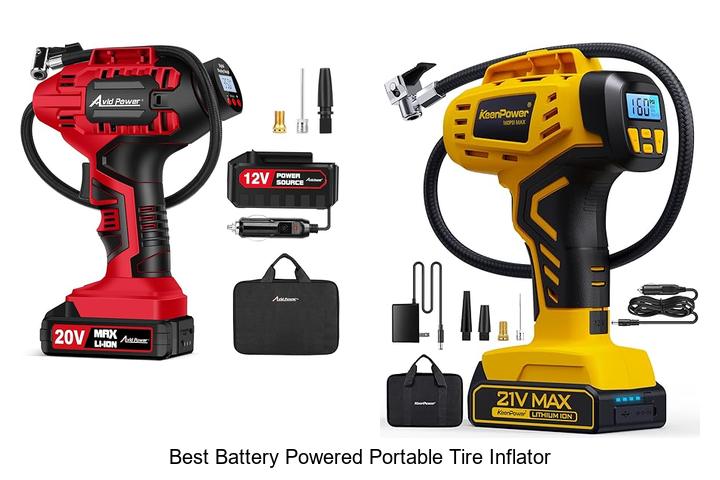 Top 15 Best Battery Powered Portable Tire Inflator for Easy Inflation