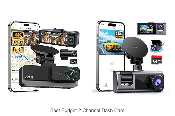 Top 12 Best Budget 2 Channel Dash Cam You Can’t Miss