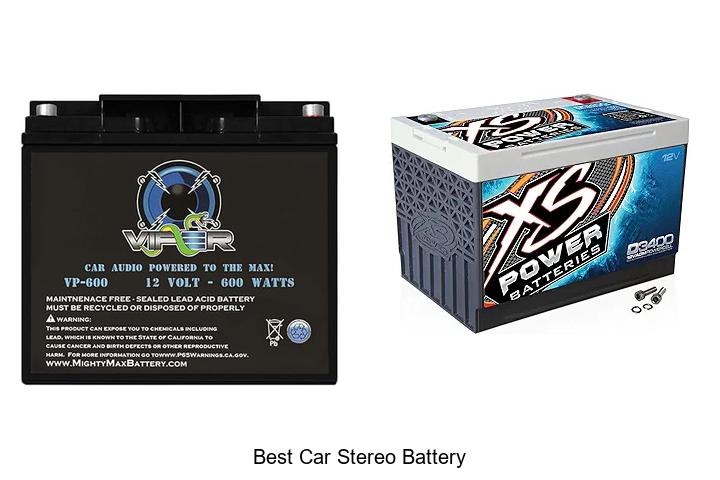 Top 13 Best Car Stereo Battery For Power & Sound