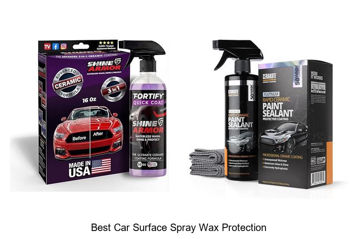 Top 12 Best Car Surface Spray Wax Protection For Shine