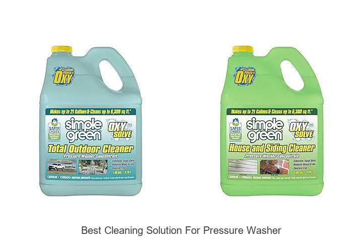 Top 15 Best Cleaning Solution for Pressure Washer Boost Power