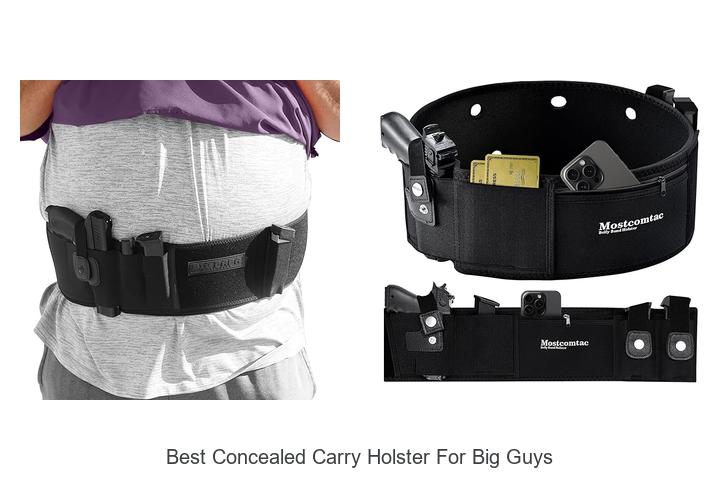 Best Concealed Carry Holster For Big Guys That Fits Perfect