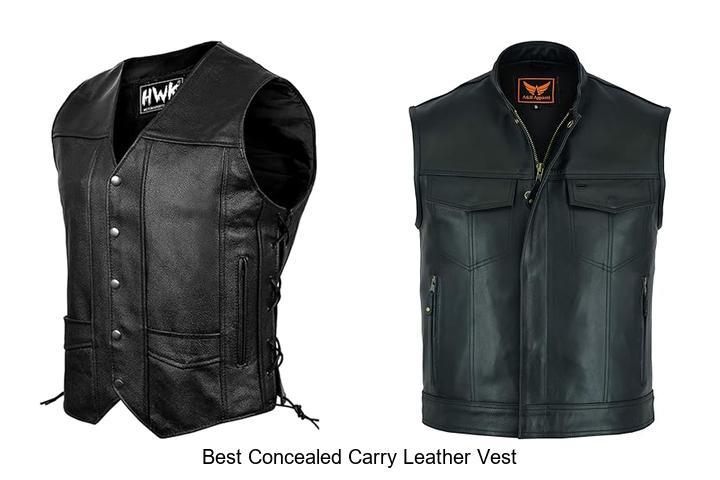 Best Concealed Carry Leather Vest That Everyone Wants Now