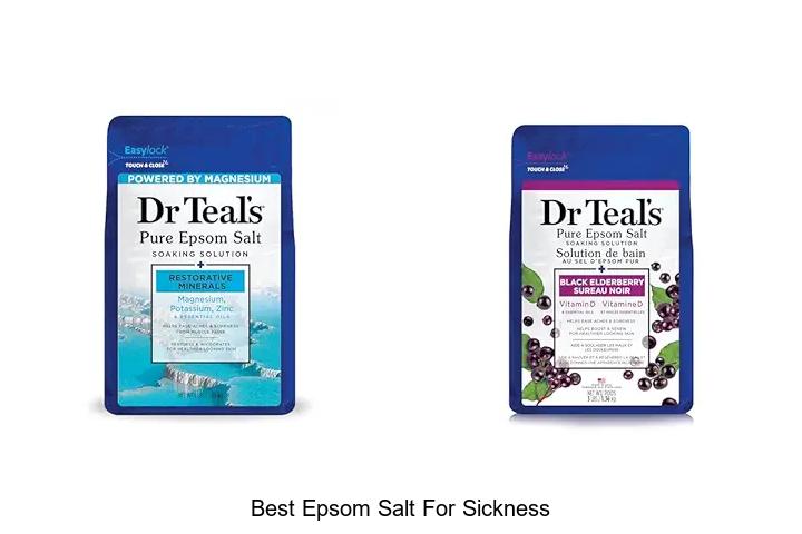 Top 12 Best Epsom Salt For Sickness You Must Try Now