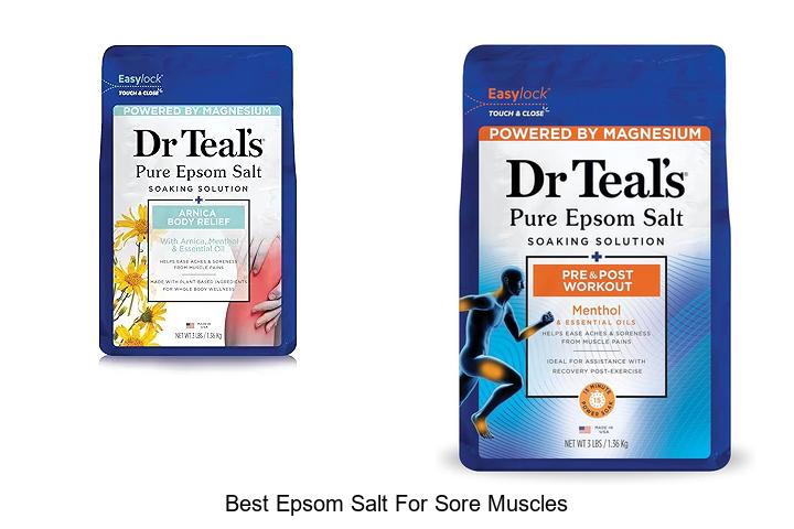 Top 13 Best Epsom Salt For Sore Muscles You Can’t Miss