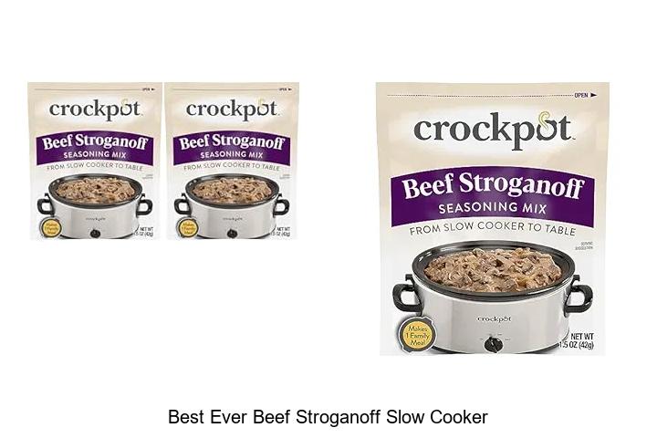 Top 12 Best Ever Beef Stroganoff Slow Cooker Recipes