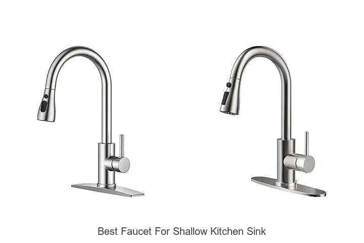 Top 12 Best Faucet For Shallow Kitchen Sink – Must See Picks