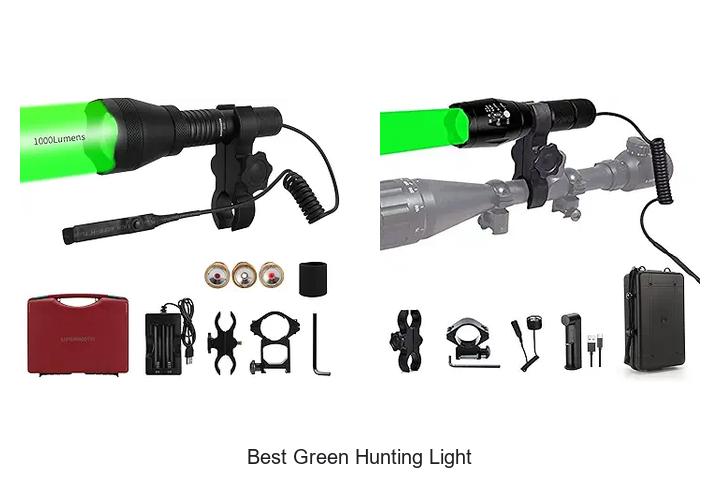Top 12 Best Green Hunting Light That Hunters Swear By!