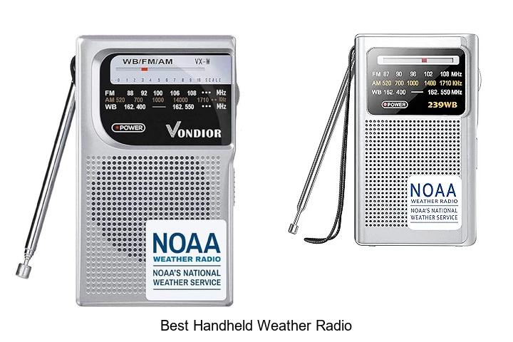 Top 12 Best Handheld Weather Radio You Need Today!