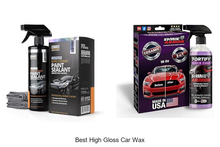 Top 13 Best High Gloss Car Wax for Amazing Shine