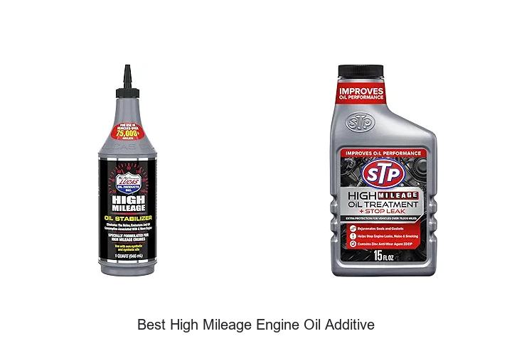 Top 12 Best High Mileage Engine Oil Additive For Longevity