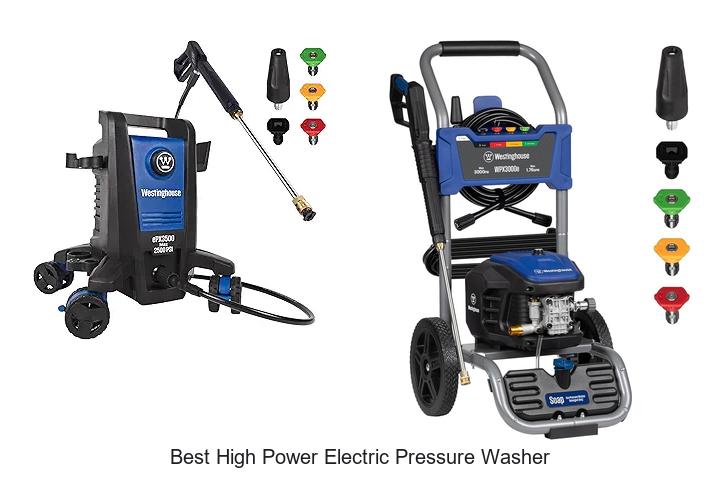 Top 12 Best High Power Electric Pressure Washer for Power Cleaning