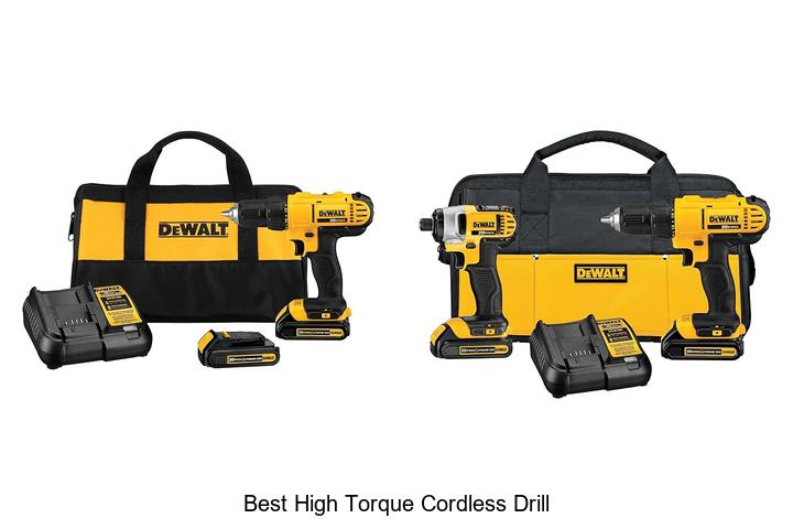 Top 15 Best High Torque Cordless Drill For Power Prospects