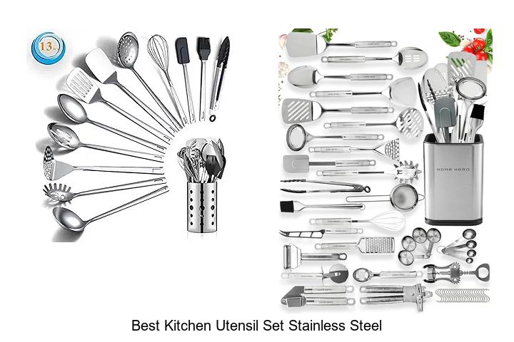 Top 15 Best Kitchen Utensil Set Stainless Steel You Must See