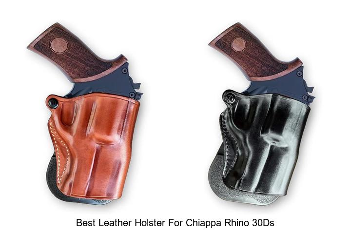 Best Leather Holster For Chiappa Rhino 30DS – Must See!