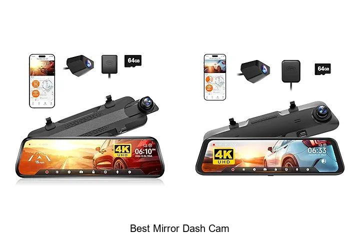 Top 12 Best Mirror Dash Cam You Can’t Miss!