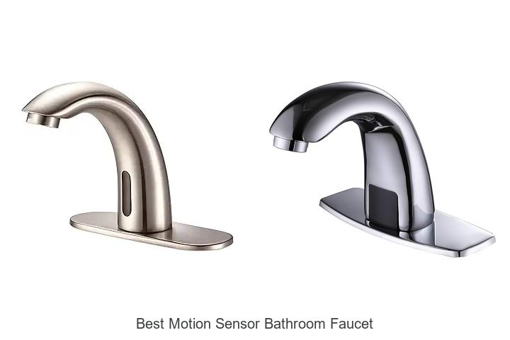 Top 12 Best Motion Sensor Bathroom Faucet for Easy Use