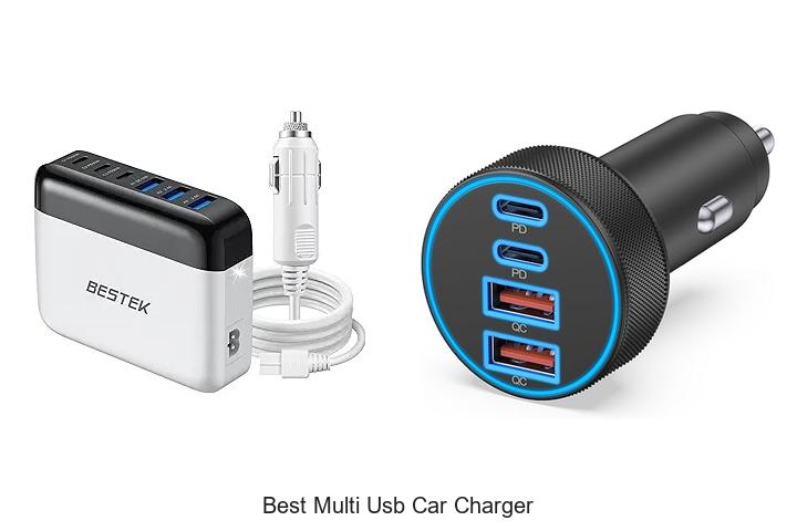 Top 12 Best Multi USB Car Charger For Fast Charging