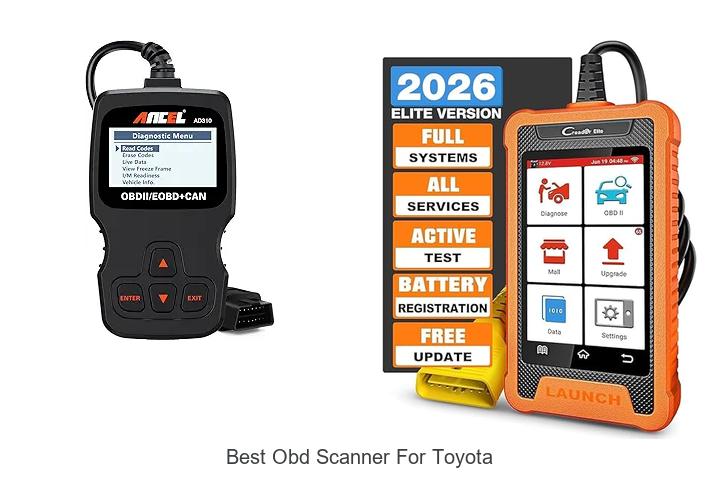 Top 13 Best OBD Scanner for Toyota You Must See Today