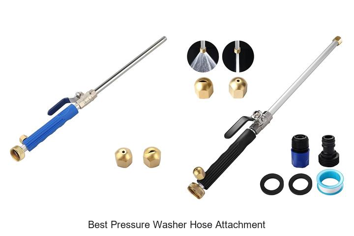 Top 13 Best Pressure Washer Hose Attachment For Power Cleaning