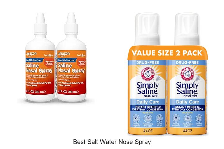 Top 12 Best Salt Water Nose Spray for Instant Relief