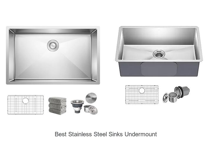 Top 15 Best Stainless Steel Sinks Undermount You Must See