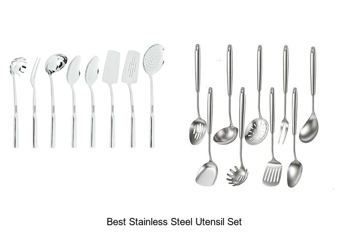 Top 12 Best Stainless Steel Utensil Set For Your Kitchen