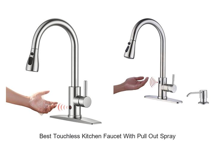 Top 12 Best Touchless Kitchen Faucet With Pull Out Spray