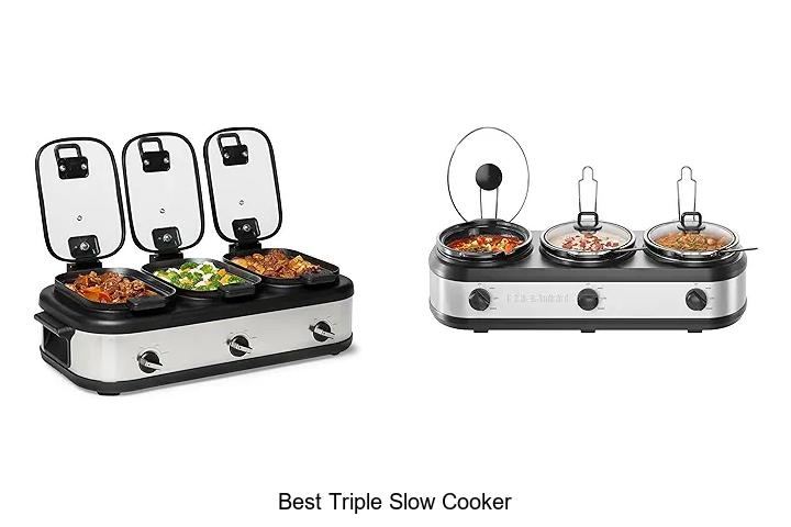 Top 13 Best Triple Slow Cooker for Perfect Meals