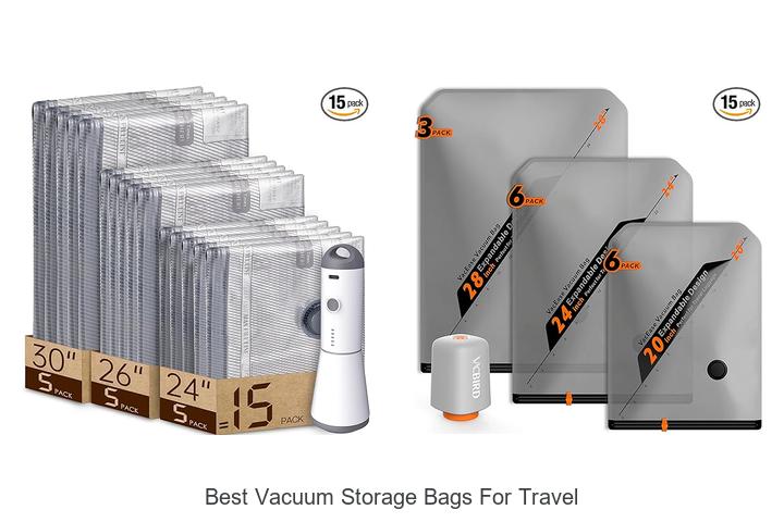 Top 15 Best Vacuum Storage Bags For Travel You Must See