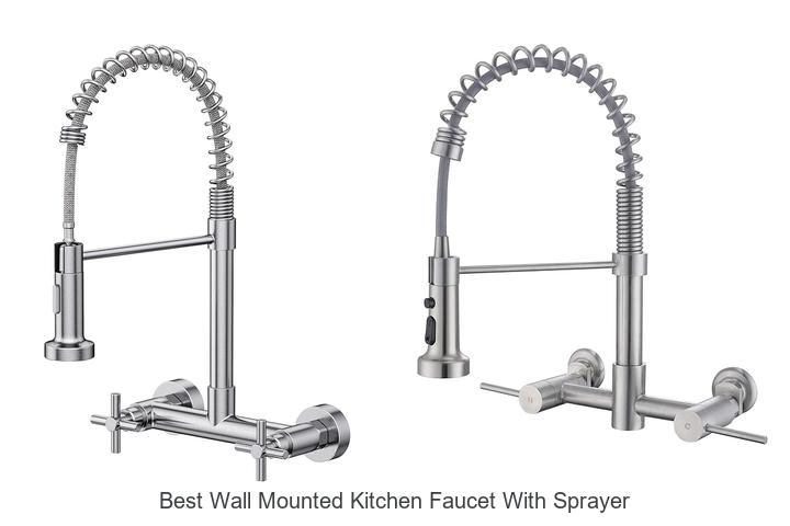 Top 15 Best Wall Mounted Kitchen Faucet With Sprayer You Must See